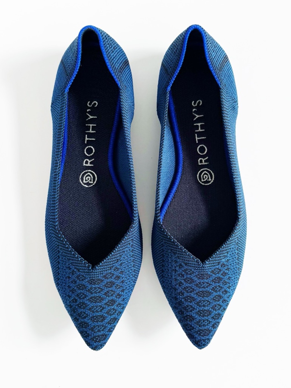 Rothy’s The Point Lapis Blue Python | 9 - Picture 2 of 11